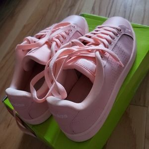 Light pink adidas neo sneakers